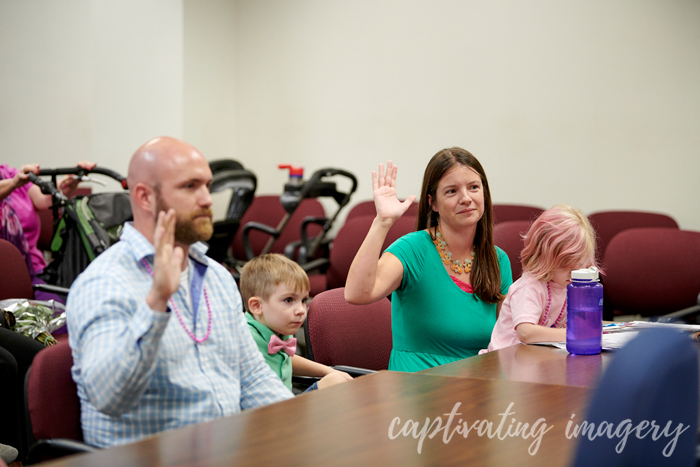 taking the oath