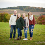 family portrait with a view