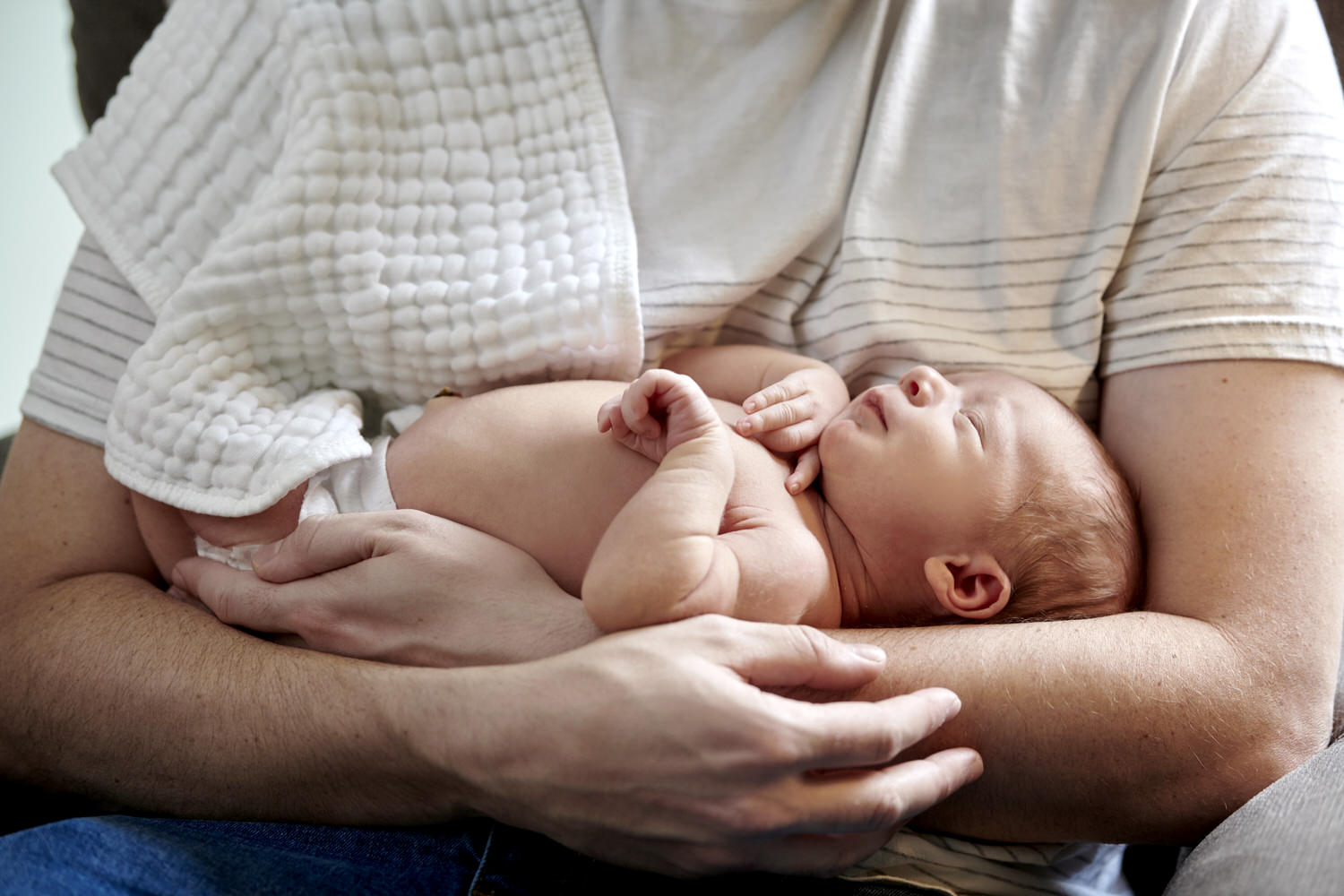 sleeping newborn