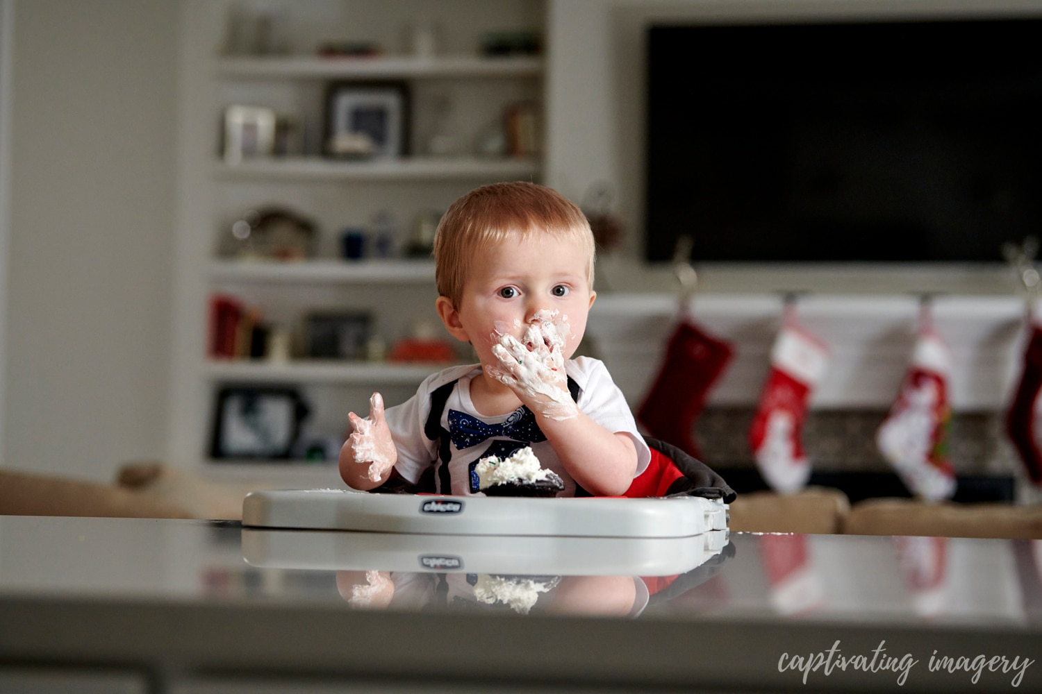 Cake smash 1st b day -