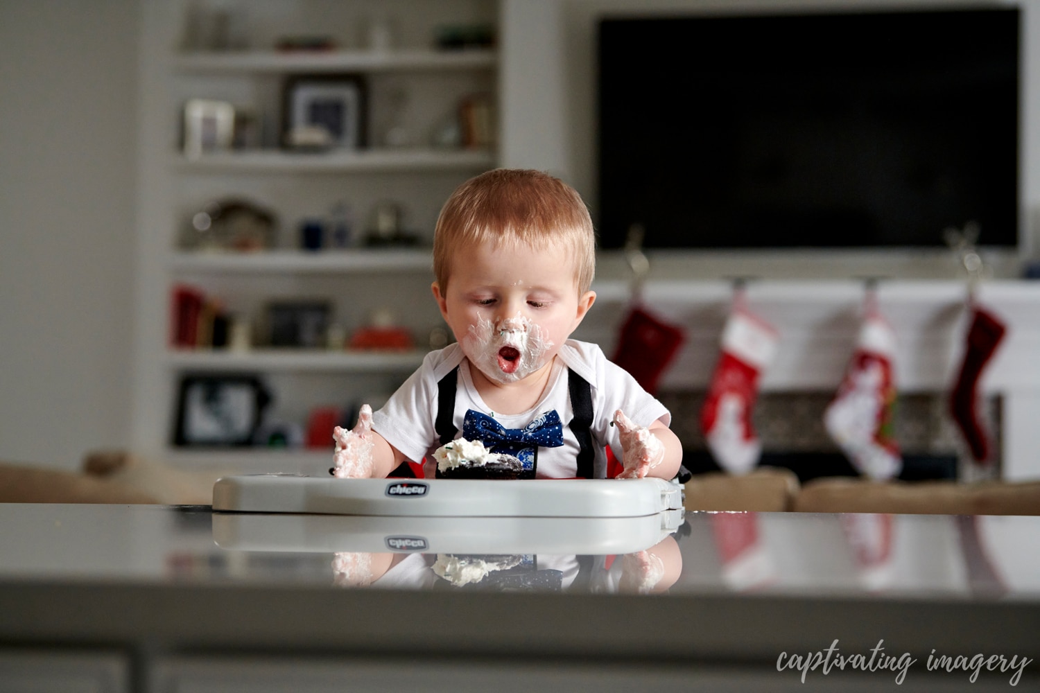 First birthday cupcake -