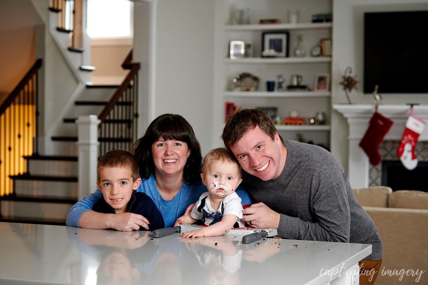 family portrait cake smash style -