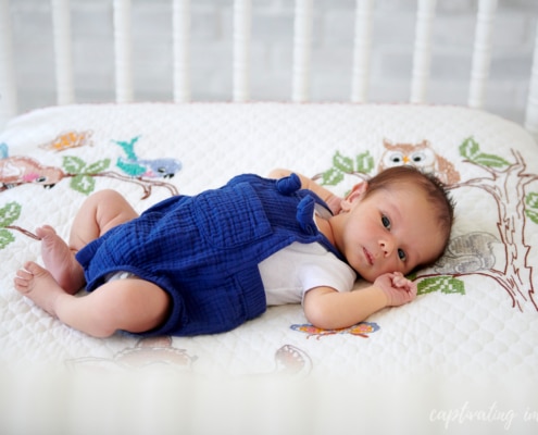 Cranberry newborn photographer - Studio Newborn Family Session