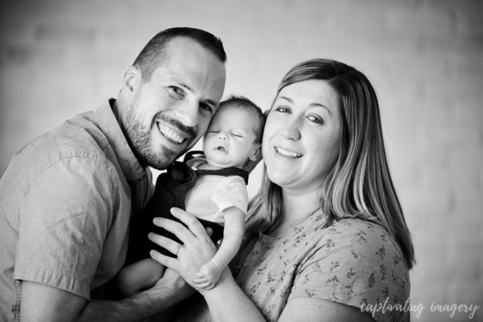 First family portrait Cranberry - Cranberry Newborn Session