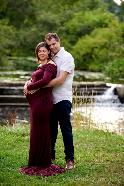 Maternity portraits North Park - Cranberry Studio On-Location Maternity Session