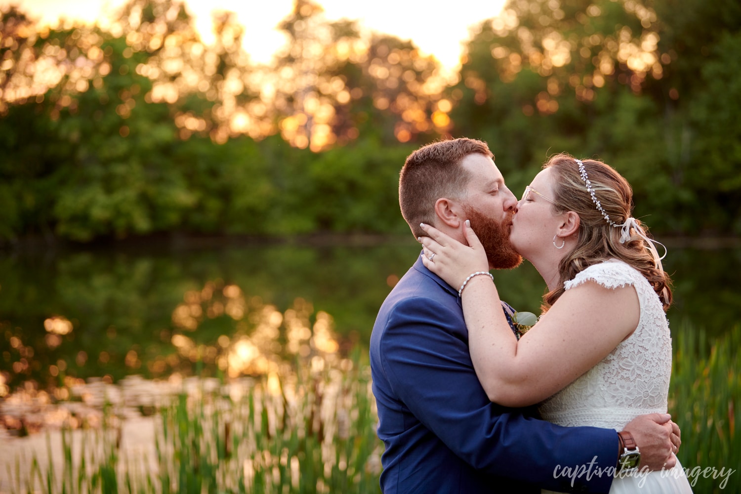 cranberry wedding photographer - Sunset wedding photos at The Atrium