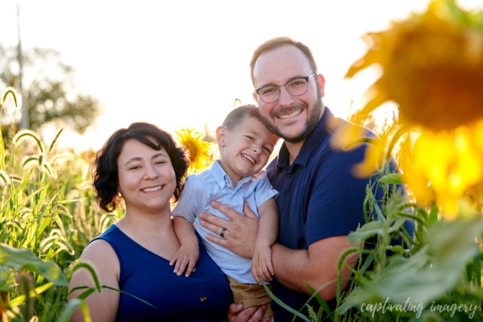 Sunflower farm portrait - Pittsburgh Sunflower Photos